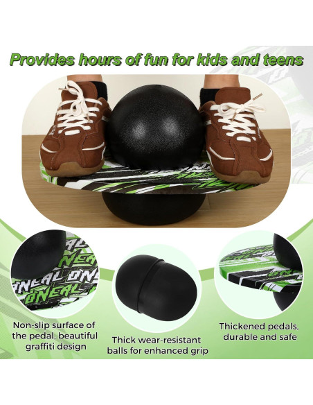 Pelota Pogo WinnerWhy para Niños hasta 32.9kg Verde/Negro