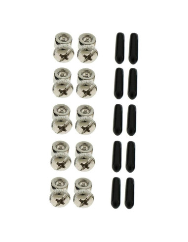 5 Juegos de Tornillos y Tapas Ajustables para Cuerdas de Salto Yiotfandoll