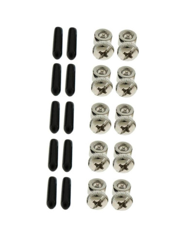 5 Juegos de Tornillos y Tapas Ajustables para Cuerdas de Salto Yiotfandoll