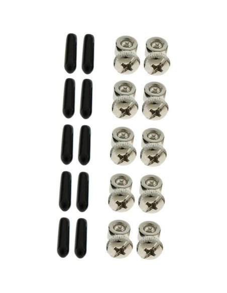 5 Juegos de Tornillos y Tapas Ajustables para Cuerdas de Salto Yiotfandoll