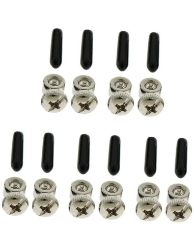 5 Juegos de Tornillos y Tapas Ajustables para Cuerdas de Salto Yiotfandoll