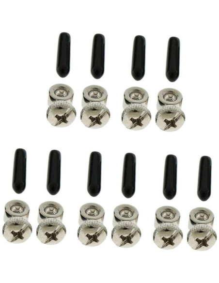 5 Juegos de Tornillos y Tapas Ajustables para Cuerdas de Salto Yiotfandoll