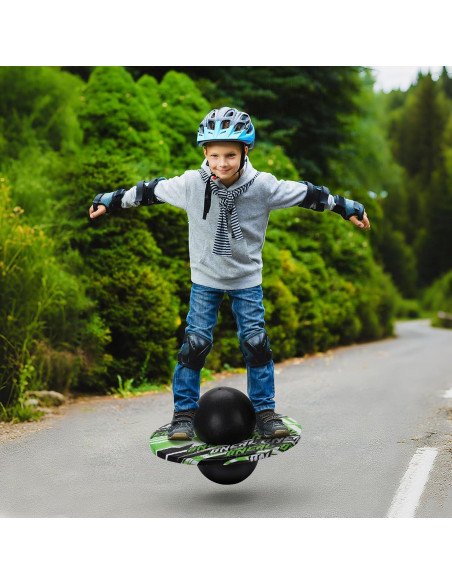 Pelota Pogo WinnerWhy para Niños hasta 32.9kg Verde/Negro