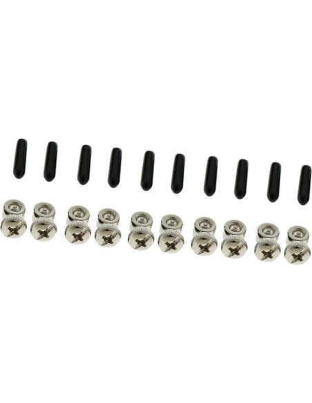 5 Juegos de Tornillos y Tapas Ajustables para Cuerdas de Salto Yiotfandoll