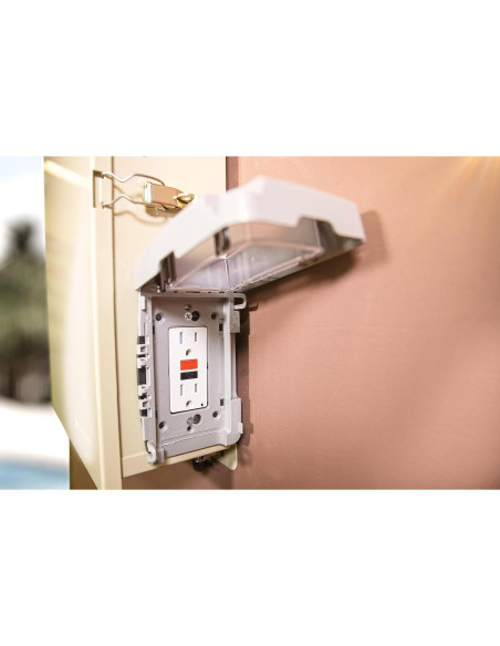 Cubierta a Prueba de Climas Intermatic WP7000W Blanca 1-Gang