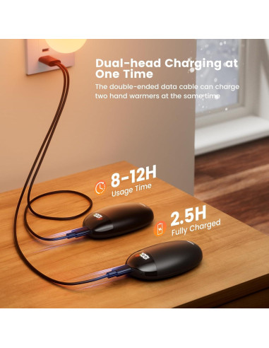 Calentadores de manos recargables coldSky YHW-01 2 en 1