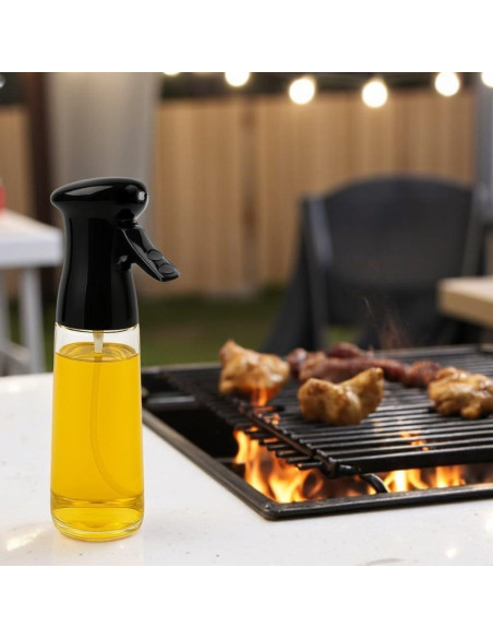 Rociador de Aceite de Oliva BuleVina 210ml Vidrio Reutilizable