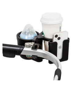 Soporte para Taza 3 en 1 HOUSBAY - Universal, Negro, CUPHOLDER01