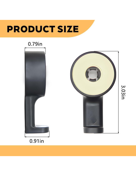 Gancho Oculto para Reposacabezas HZEL - 2 Piezas Plata