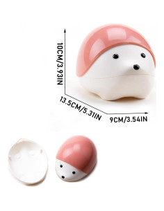 Organizador de Escritorio ZORZA Erizo Magnético Rosa 1Pcs 2