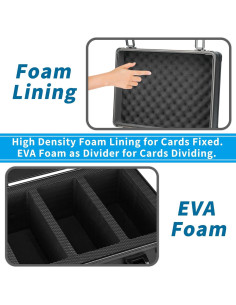 Caja de Almacenamiento para Tarjetas Coleccionables QT 100+ 2