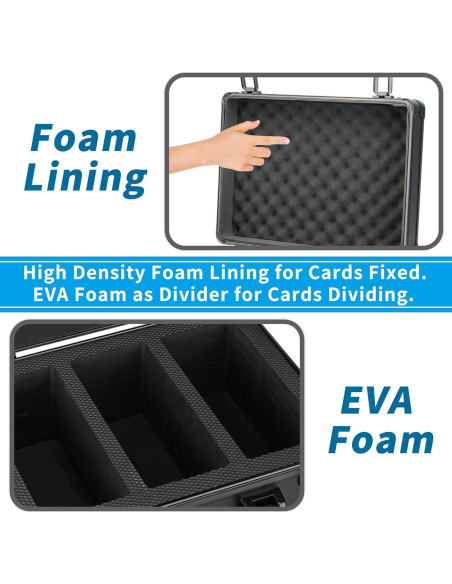 Caja de Almacenamiento para Tarjetas Coleccionables QT 100+
