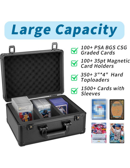 Caja de Almacenamiento para Tarjetas Coleccionables QT 100+