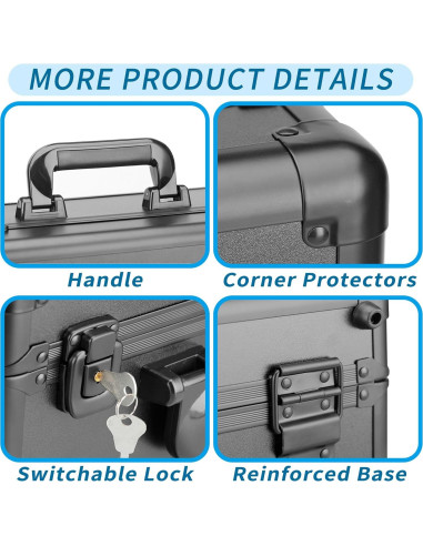 Caja de Almacenamiento para Tarjetas Coleccionables QT 100+