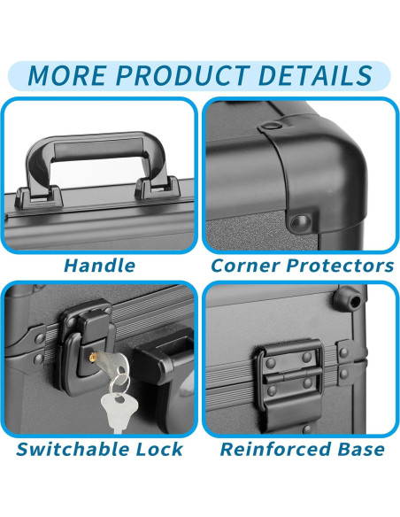 Caja de Almacenamiento para Tarjetas Coleccionables QT 100+