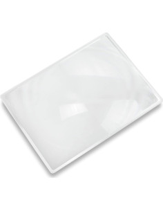 Lupa de Página Rígida Carson DM-21 2x 27.9x21.6 cm 2