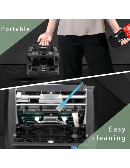 Contadora de Dinero CASHTEK N10 con Detección de Falsificaciones