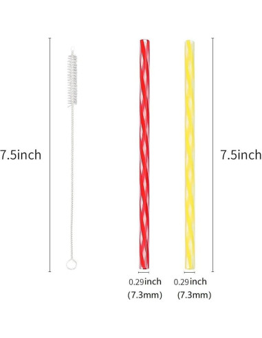 Popotes Reutilizables Honest ECO 19cm Asortidos 26 Piezas