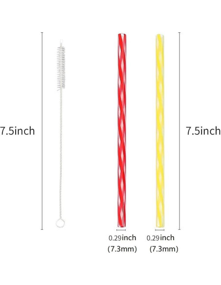 Popotes Reutilizables Honest ECO 19cm Asortidos 26 Piezas