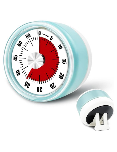 Temporizador de Cocina Mecánico Accoglie Azul 0-60 Minutos