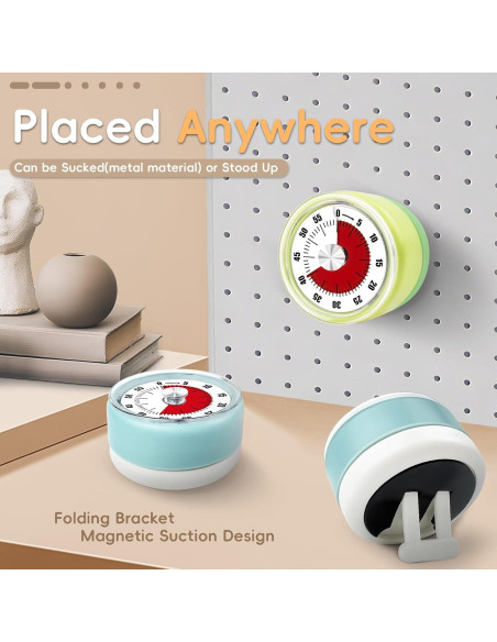 Temporizador de Cocina Mecánico Accoglie Azul 0-60 Minutos