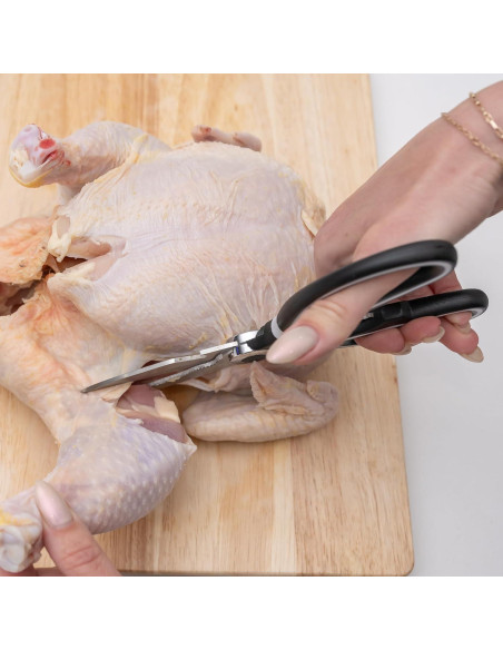 Set de Tijeras de Cocina TopShelf Kitchenware - 4 Piezas de Acero Inoxidable