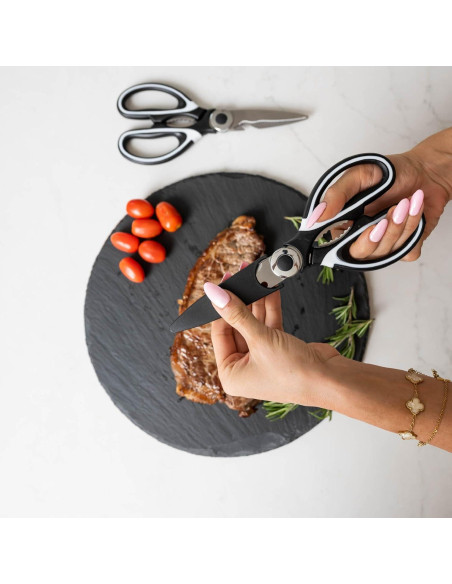 Set de Tijeras de Cocina TopShelf Kitchenware - 4 Piezas de Acero Inoxidable