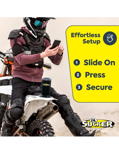 Soporte de Ventosa L'il Sucker OG - Paquete de 4 para Bebidas