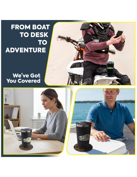 Soporte de Ventosa L'il Sucker OG - Paquete de 4 para Bebidas