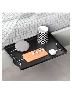 Estante de Cama RealExist Negro 43.2x29.5cm Soporta 15.9kg