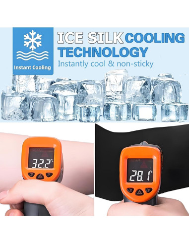 Mascarilla UPF 50+ Vanolu - Gaiter de Seda Fría Unisex