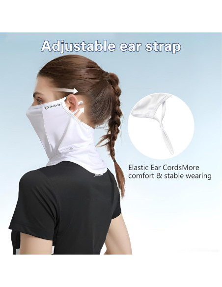 Mascarilla UPF 50+ Vanolu - Gaiter de Seda Fría Unisex