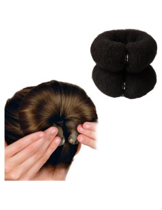 Juego de 2 Anillos para Hacer Donas de Cabello VANTOBEST 20cm