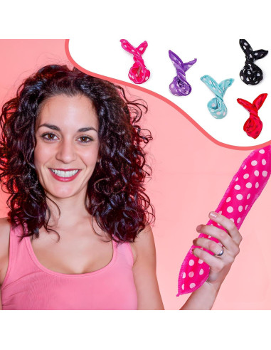 30 Rulos de Pelo Espuma Suave Peony Man con Bolsa de Almacenamiento