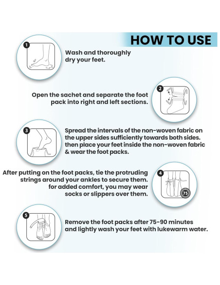 Máscara Exfoliante para Pies Coreana Chamos - Hidratante y Suave
