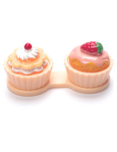 Estuche para Lentes de Contacto Amarillo JSF - Portátil y Duradero