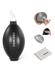 Kit de Limpieza de Lentes NEEWER HM-50 2 en 1 con Soplador y Paño