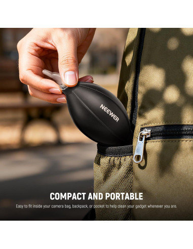 Kit de Limpieza de Lentes NEEWER HM-50 2 en 1 con Soplador y Paño