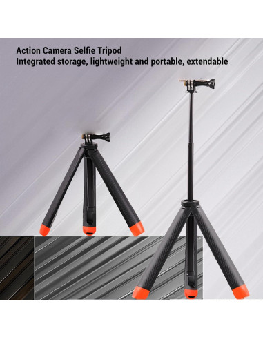 Trípode Selfie Flotante 4 en 1 Yunseity para Cámaras de Acción