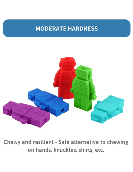 Toppers de Lápiz Sensoriales Kalovin - 5 Piezas de Silicona