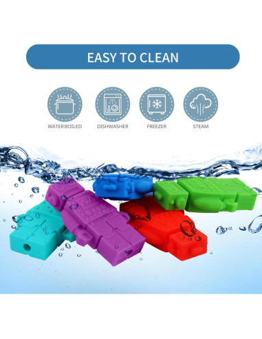 Toppers de Lápiz Sensoriales Kalovin - 5 Piezas de Silicona