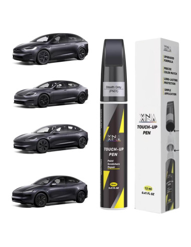 Pintura de retoque XNA para Tesla Gris Sigiloso (PN01) 12ml