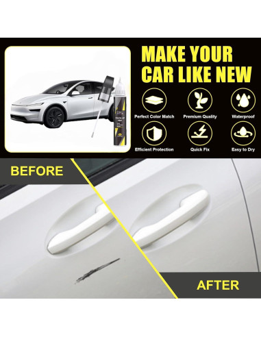 Pintura de retoque XNA para Tesla Gris Sigiloso (PN01) 12ml