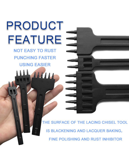 Juego de Herramientas de Perforación JONMON 3 Piezas 2/4/6mm