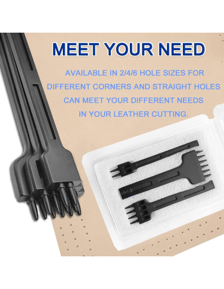 Juego de Herramientas de Perforación JONMON 3 Piezas 2/4/6mm