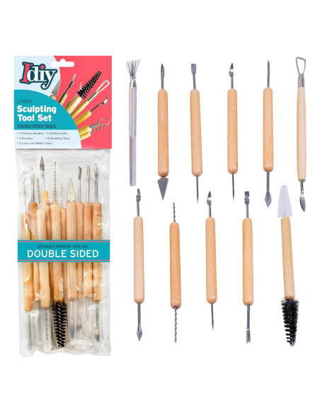 Juego de Herramientas de Escultura Sculpt Pro - 11 Piezas