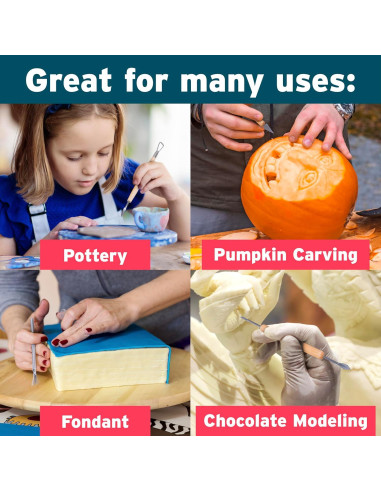 Juego de Herramientas de Escultura Sculpt Pro - 11 Piezas