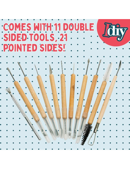 Juego de Herramientas de Escultura Sculpt Pro - 11 Piezas