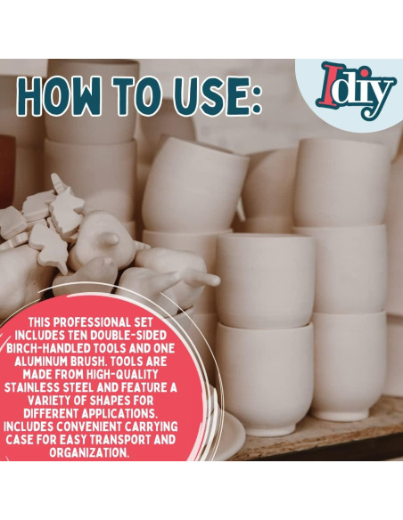 Juego de Herramientas de Escultura Sculpt Pro - 11 Piezas