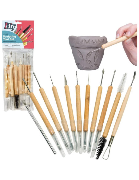 Juego de Herramientas de Escultura Sculpt Pro - 11 Piezas